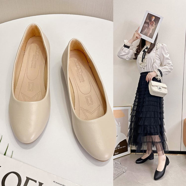 Damen klassische Ballerinas mit ergonomischer Fußbett-Technologie und schickem Design Drune