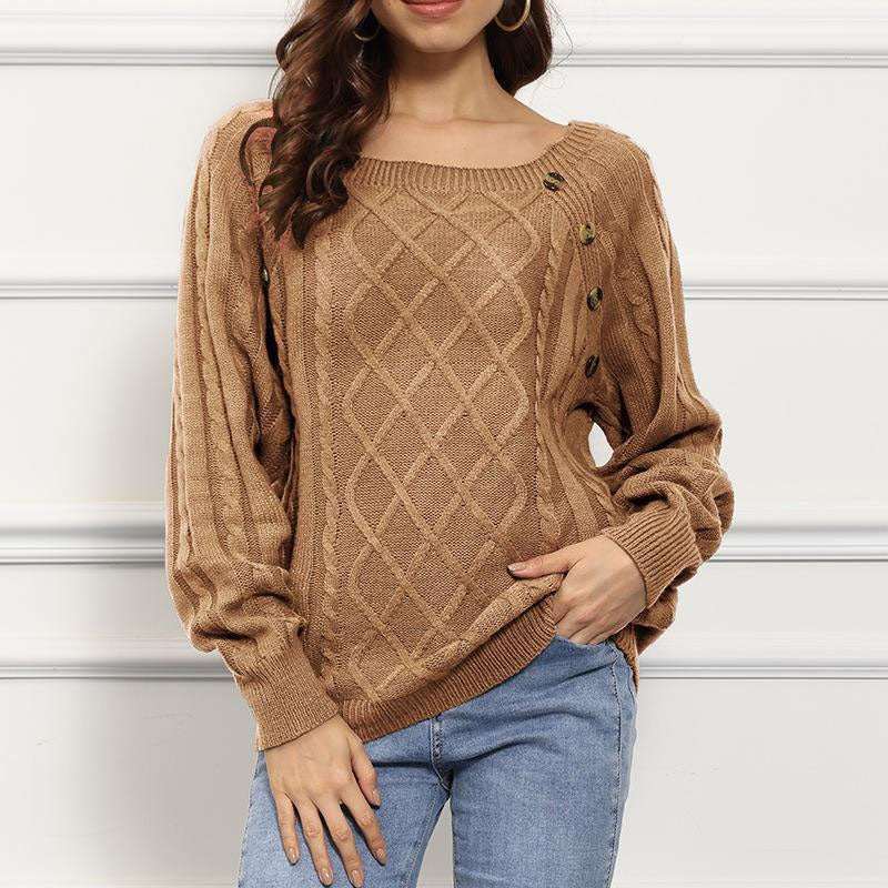 Drune | Pullover Aus Gedrehtem Strick mit Modernem Design