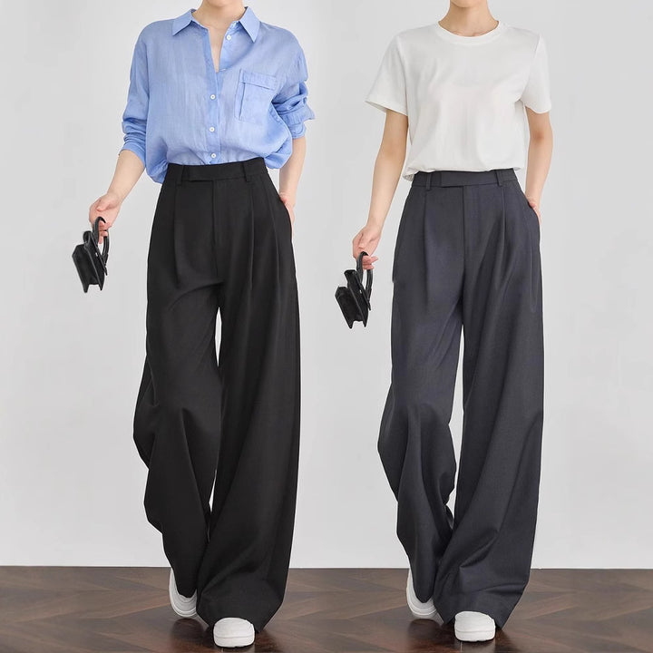 Damen Elegante und lässige weite Hose Drune