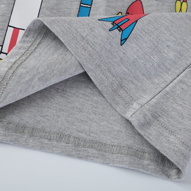Jungen T-Shirt mit Raketenmotiven Drune
