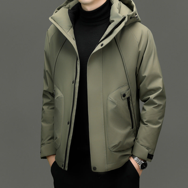 Herren Funktionsjacke mit wärmender Isolation und wasserdichtem Material Drune