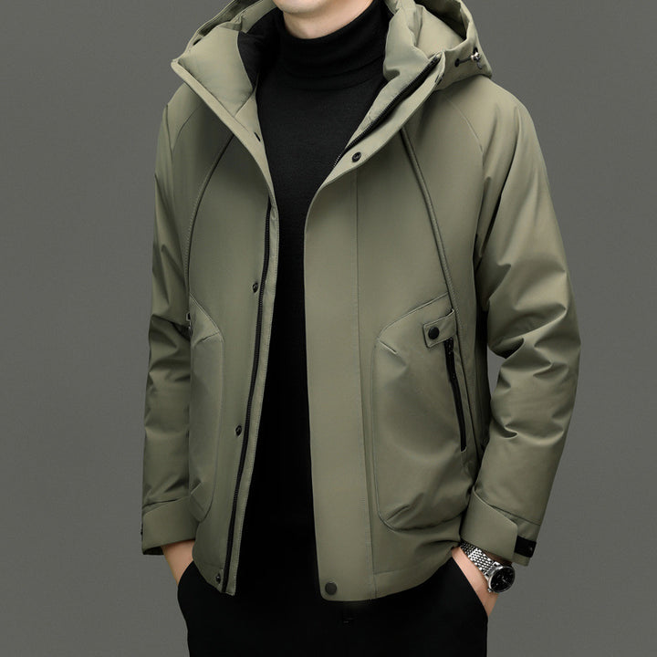 Herren Funktionsjacke mit wärmender Isolation und wasserdichtem Material Drune