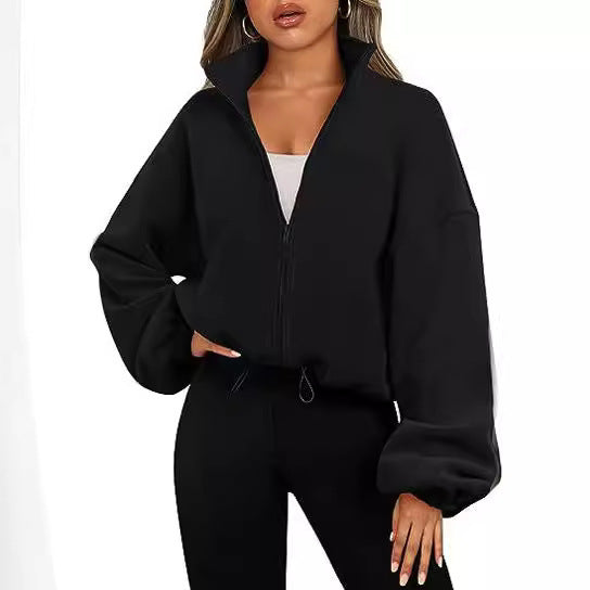 Damen Komfortabler Fleece Hoodie Drune