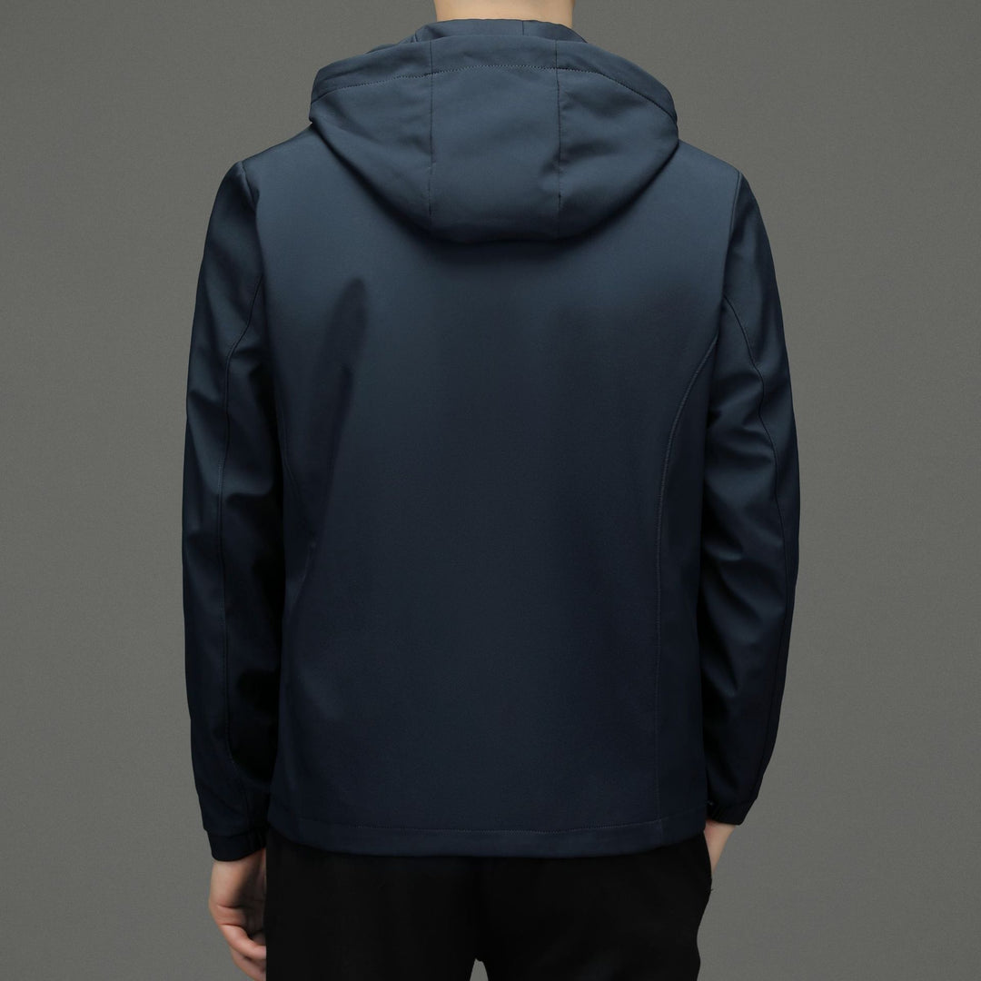 Herren Übergangsjacke mit optimierter atmungsaktiver Technologie und praktischem Kapuzendesign Drune