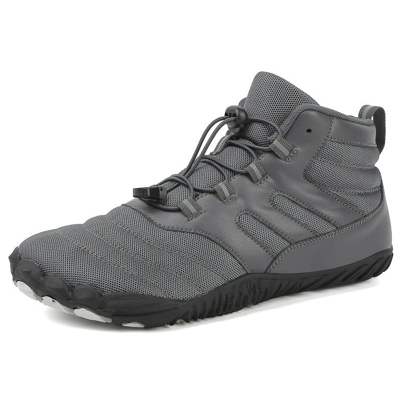 Unisex nan knöchelhoher barfußähnlicher Wassersportschuh mit Schnellzug-Schnürung und flexibler Profilsohle Drune