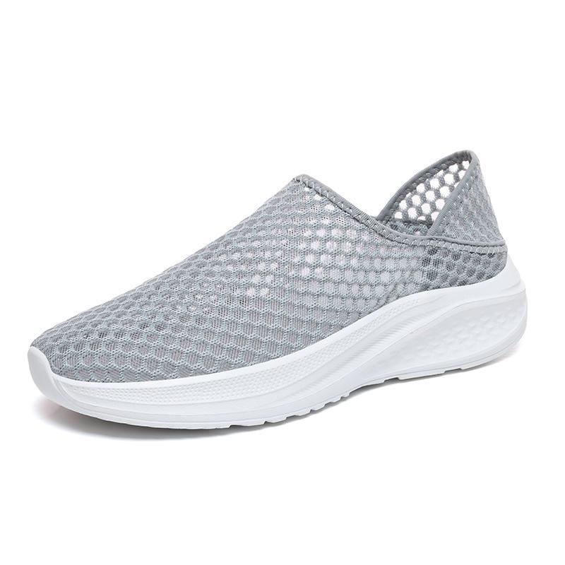 Unisex nan leichtgewichtiger Casual-Mule mit Honigwaben-Mesh, gepolstertem Fußbett und rutschfester Laufsohle Drune