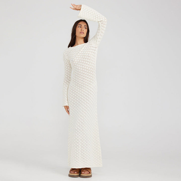 Damen elegantes gehäkeltes Strandkleid Drune