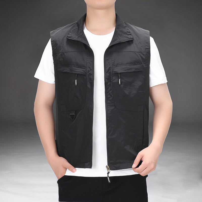 Herren Praktische Outdoor-Weste Drune