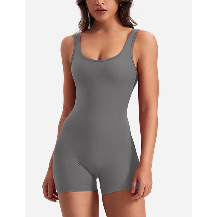 Damen Eleganter und figurbetonter Sport-Jumpsuit Drune