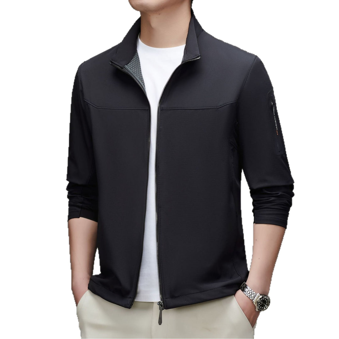 Herren Funktionsjacke mit atmungsaktiven Materialien und praktischen Taschen Drune