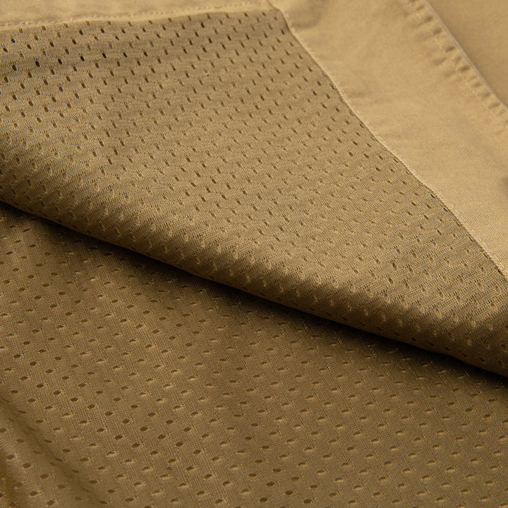 Herren Canvas-Utility-Weste mit Mehrfachtaschen und Knopfleiste Drune