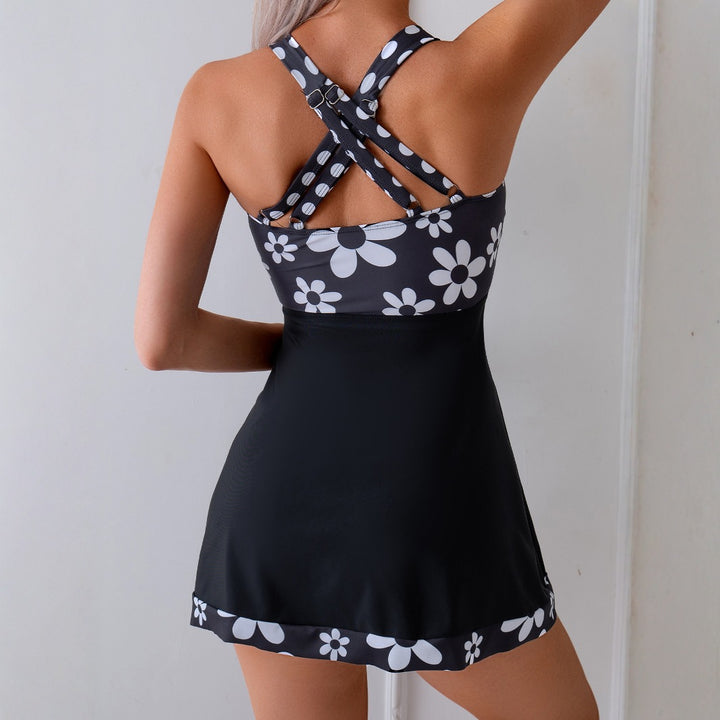 Damen Badeanzug mit verspieltem Blumendesign Drune