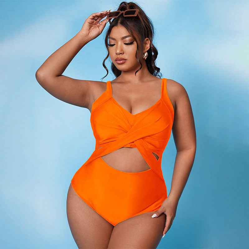 Damen Cut-Out Badeanzug Drune