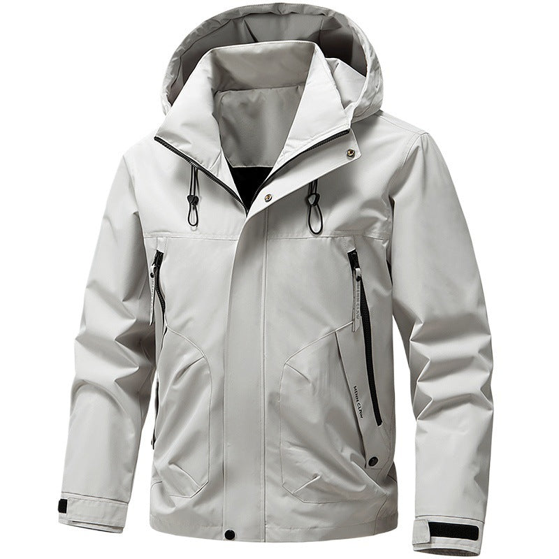 Herren Wasserdichte Multifunktionsjacke Drune