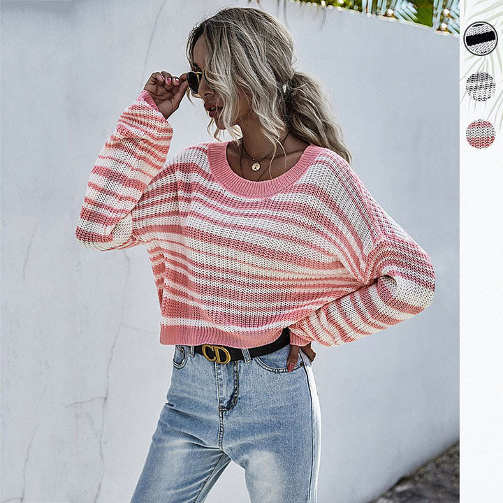 Damen Lässiger Strickpullover mit Oversized-Schnitt Drune