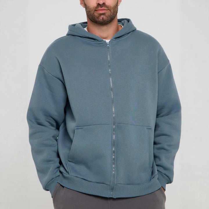 Herren Bequeme Kapuzenjacke