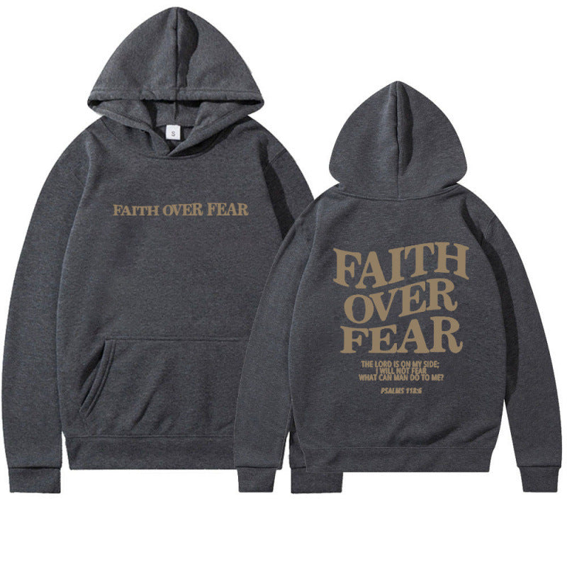 Damen Kapuzenpullover mit inspirierendem Schriftzug und hochwertiger Baumwolle Drune