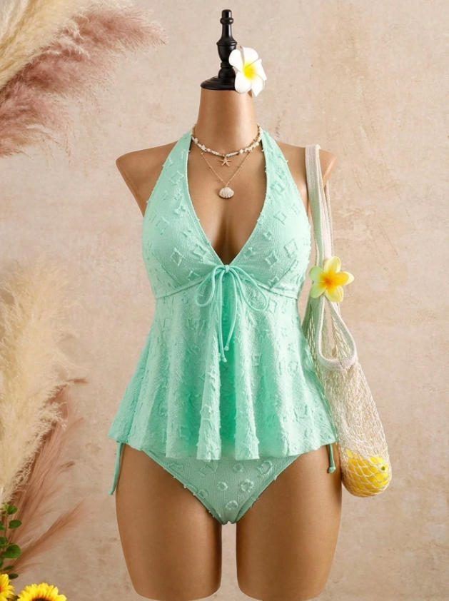 Damen Top-Fashion Badeanzug Drune