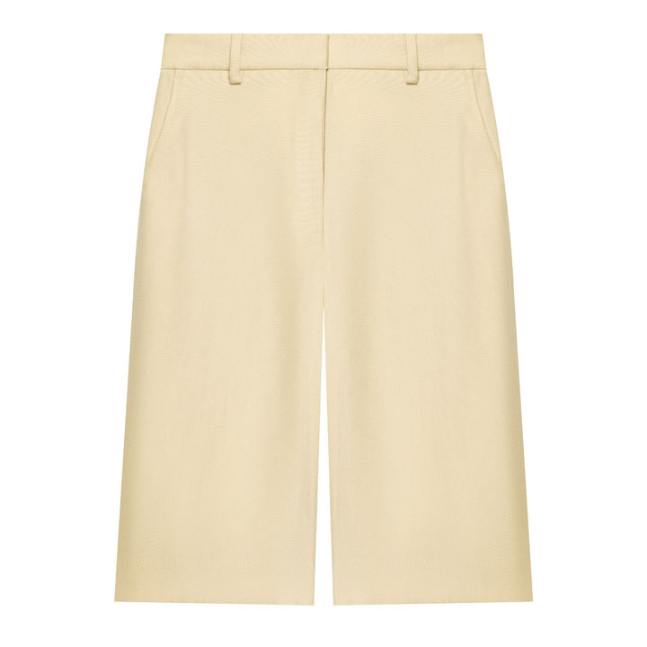 Damen Hochtaillierte Culottehose mit schmalem Bund, seitlichen Eingrifftaschen und mittiger Naht Drune