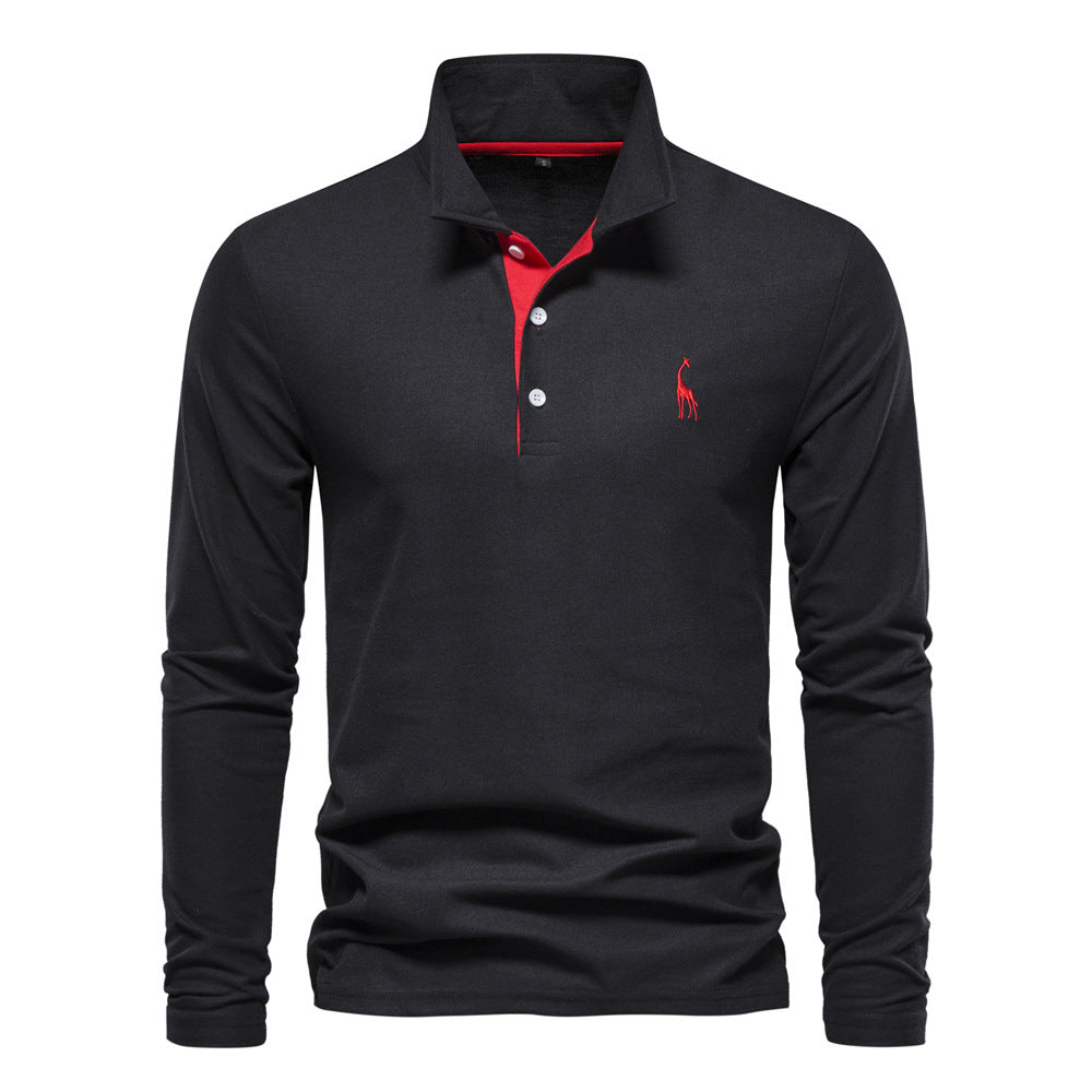 Atmungsaktives Baumwoll Poloshirt Herren | Drune