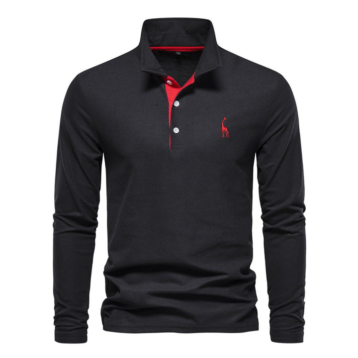 Atmungsaktives Baumwoll Poloshirt Herren | Drune
