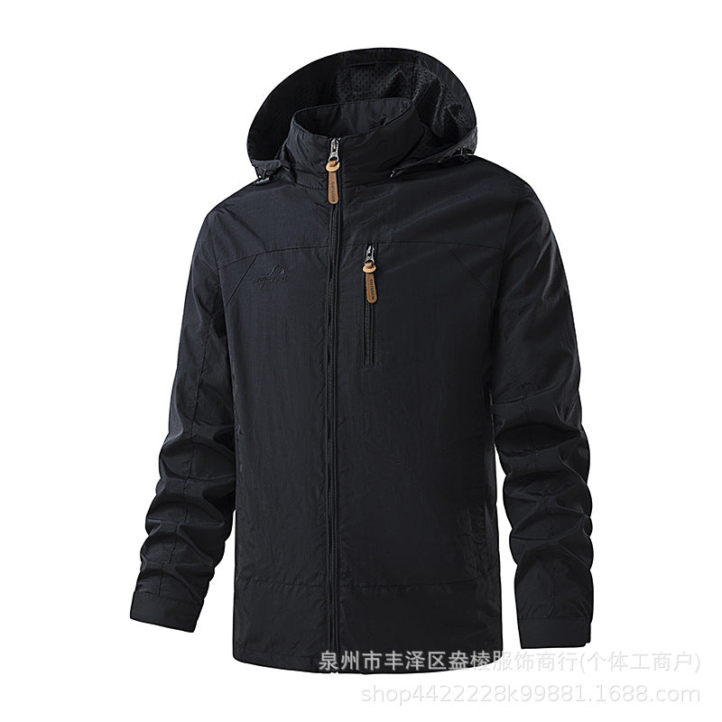 Herren Leichte und wetterfeste Outdoorjacke Drune