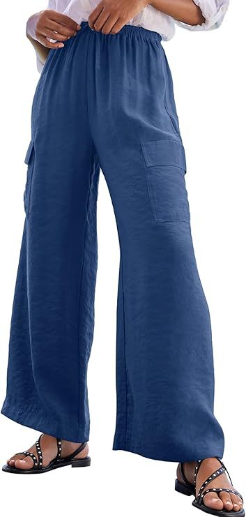 Damen Cargo-Hose aus leichtem Jersey Drune