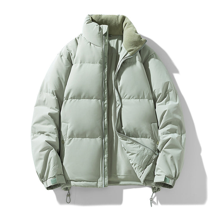 Damen Wattierte Steppjacke mit hohem Kragen und Teddyfutter Drune