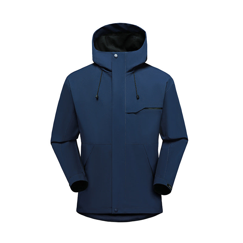 Herren Wetterfeste Outdoor Jacke Drune