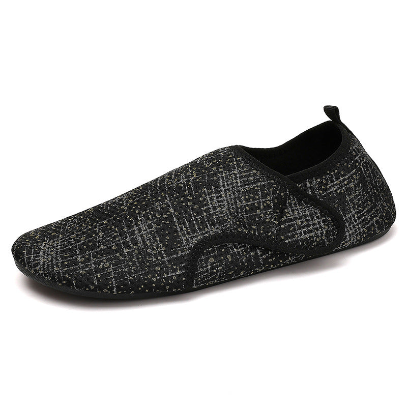 Damen nan nahtloser Strick-Slipper mit ultraflexibler Antirutschsohle Drune