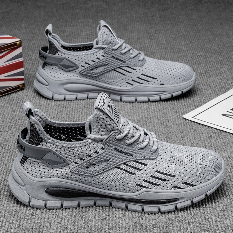 Damen Atmungsaktive Sport Sneakers mit flexiblem Sohlenprofil und rutschfester Laufsohle Drune