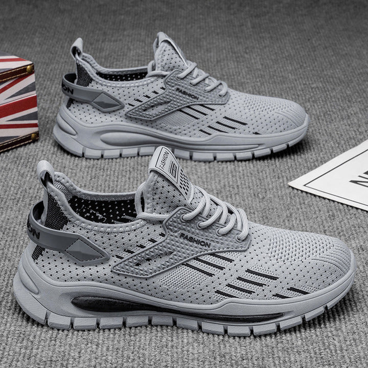 Damen Atmungsaktive Sport Sneakers mit flexiblem Sohlenprofil und rutschfester Laufsohle Drune