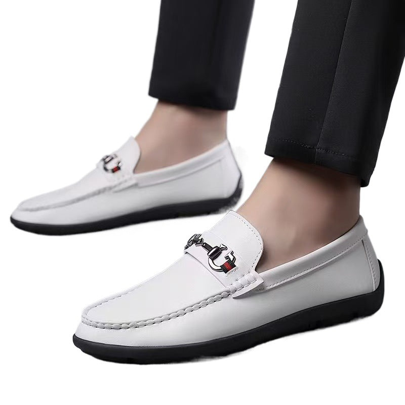 Herren Elegant Leder Mokassins Drune