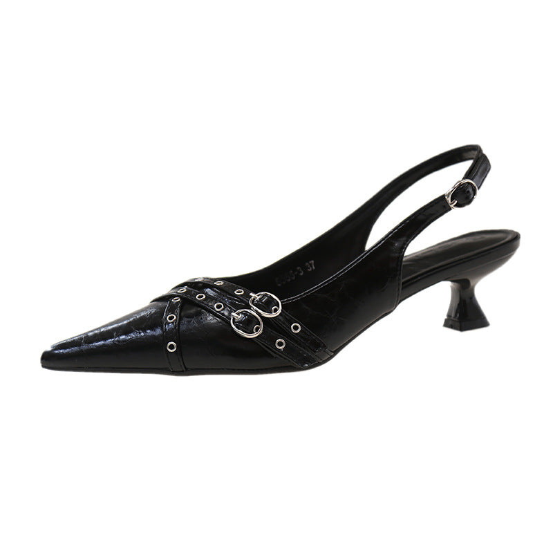 Damen Sling-Pumps mit modischem Riemendesign Drune