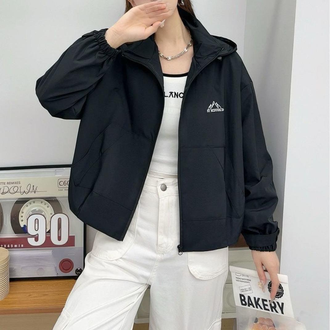 Damen sportliche Übergangsjacke mit lässigem Schnitt Drune