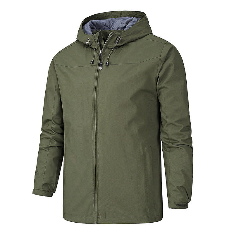 Herren Freizeitjacke mit verstellbarer Kapuze Drune 1787797384