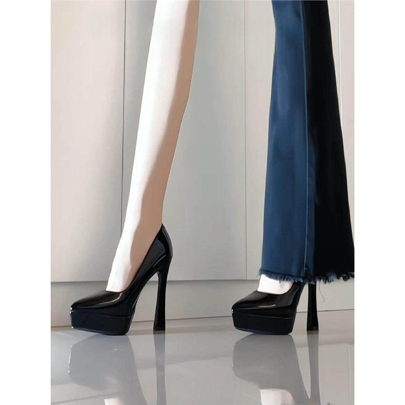 Damen stilvolle High Heel Pumps Drune