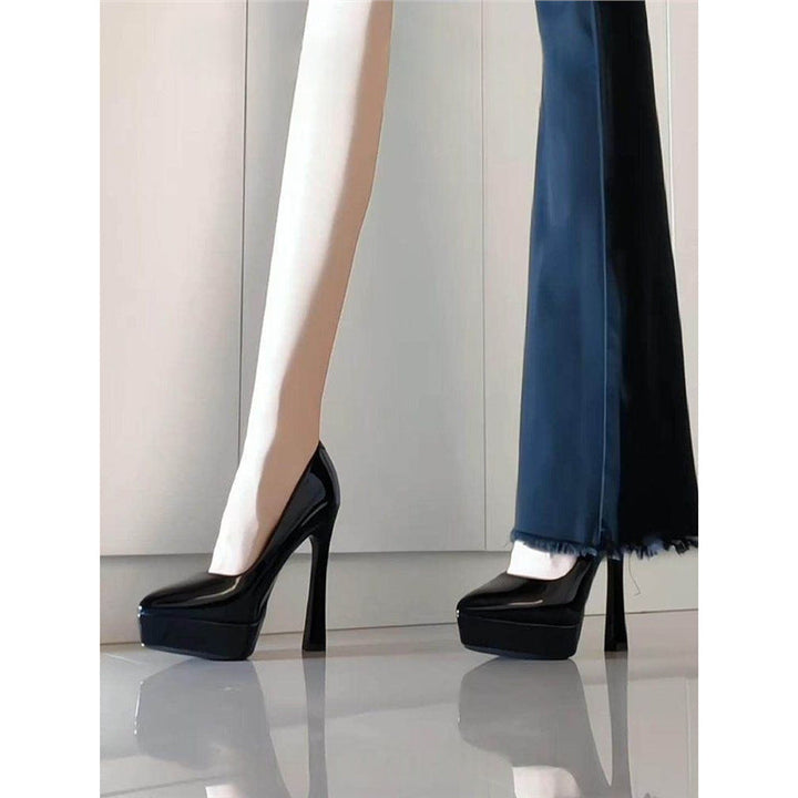 Damen stilvolle High Heel Pumps Drune