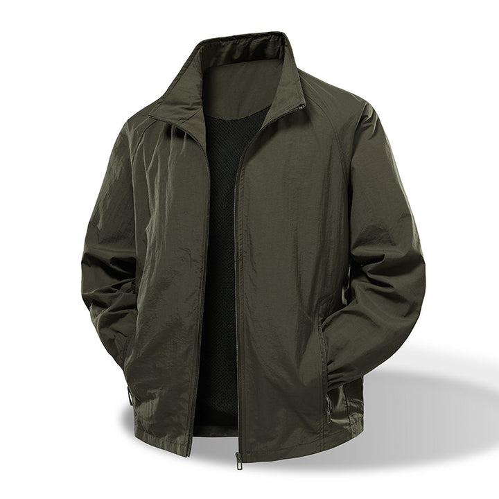 Herren Leichte Übergangsjacke mit atmungsaktiven Materialien Drune