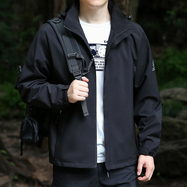 Herren wetterfeste Outdoor Jacke Drune
