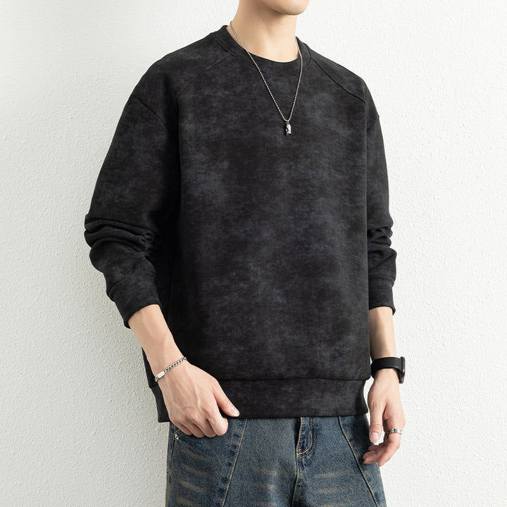 Herren Modischer Sweatshirt mit eleganter Farbgestaltung Drune