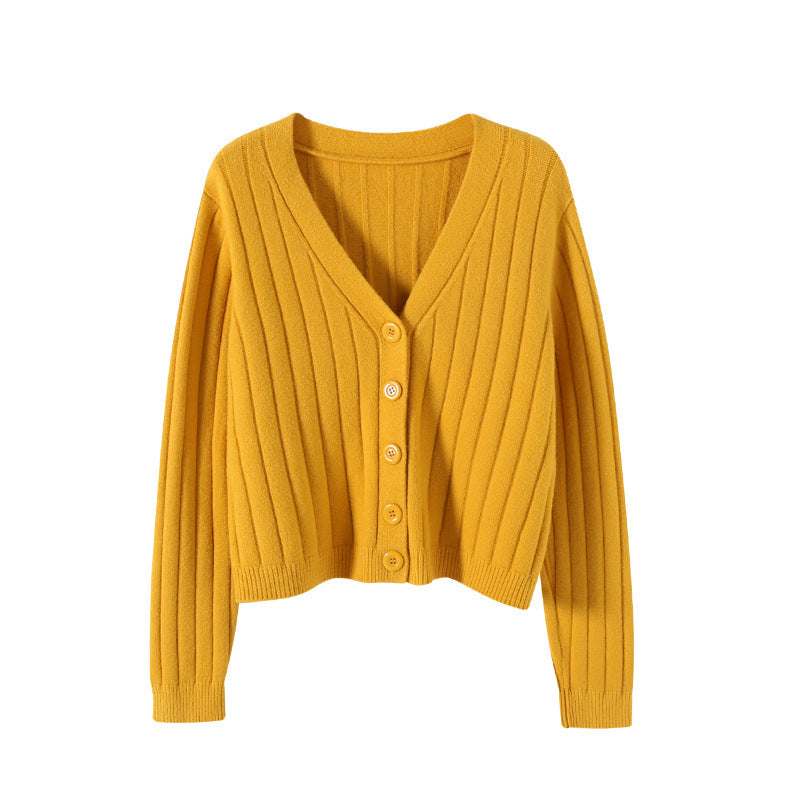 Drune | Schnürgestrickter Pullover mit V-Ausschnitt für Damen