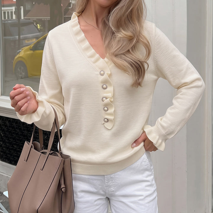 Damen Elegantes und lässiges Oberteil Drune