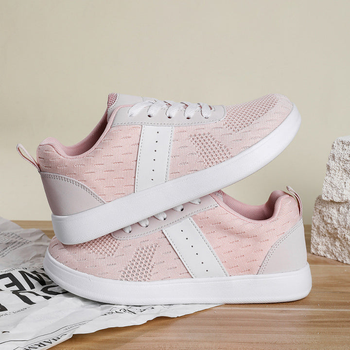 Unisex Atmungsaktive Strick-Laufsneaker mit leichter EVA-Sohle Drune