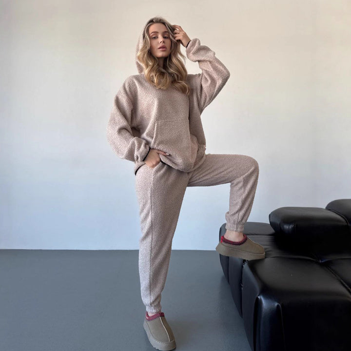 Damen Kuscheliger Oversized Hoodie Drune