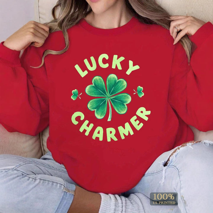 Damen Sweatshirt mit motivierendem Print und lässigem Schnitt Drune
