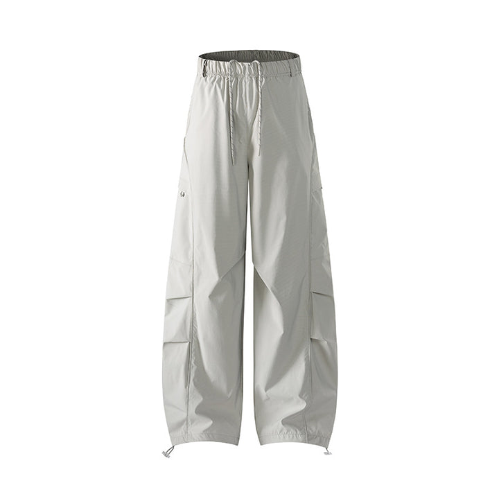 Herren Tech-Cargo-Hose aus wind- und wasserabweisendem Nylon mit elastischem Bund & Multifunktionstaschen Drune