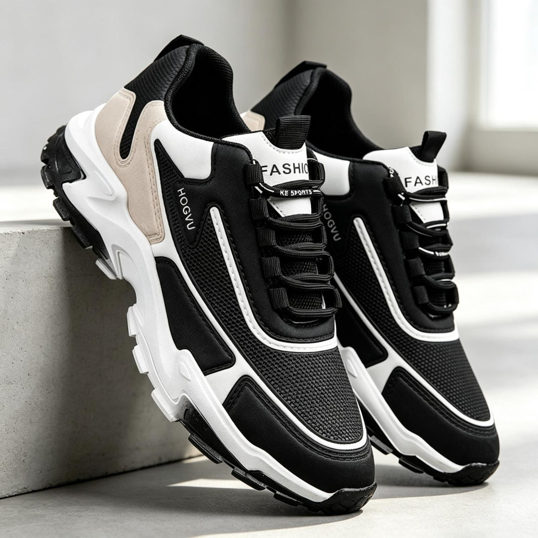 Herren Sportliche Lauf-Sneaker mit Mesh-Obermaterial Drune
