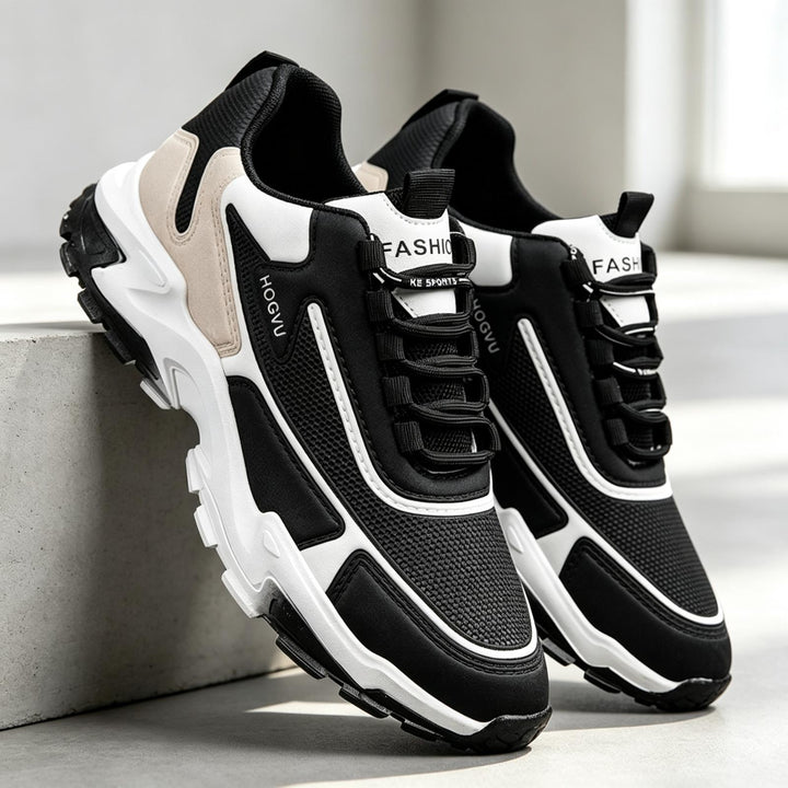 Herren Sportliche Lauf-Sneaker mit Mesh-Obermaterial Drune