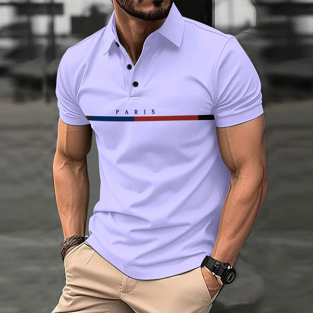 Herren Freizeit Polo Shirt Drune
